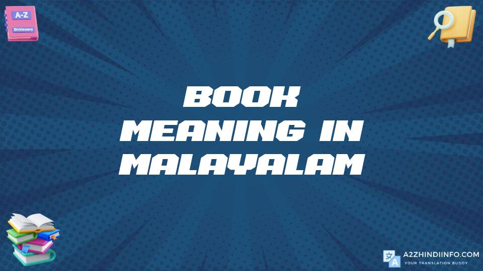 Book Meaning In Malayalam