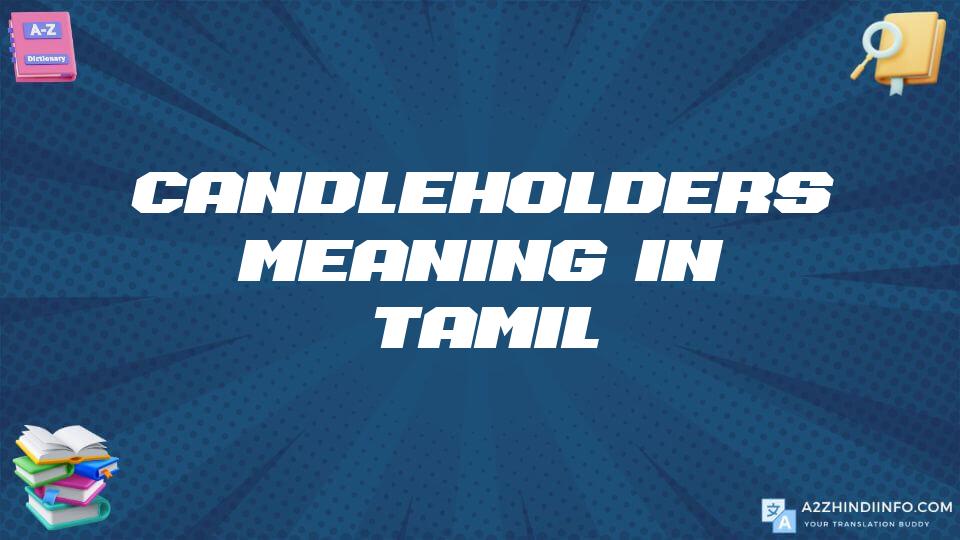 Candleholders Meaning In Tamil